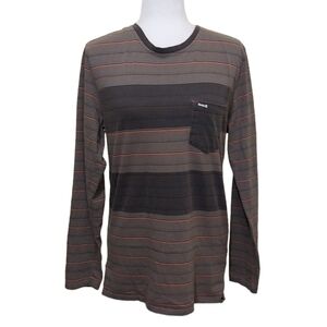 HURLEY LONG SLEEVE UNISEX T-SHIRT - SIZE M